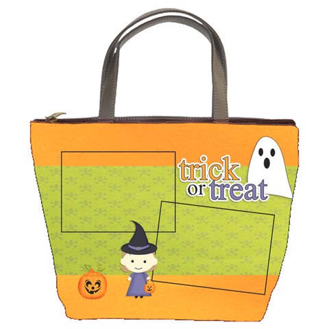 Bucket Bag : Halloween3 By Jennyl Front