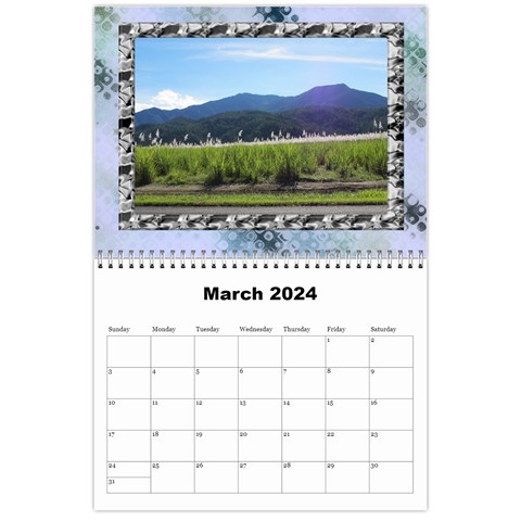 Scenic 2024 (any Year) Calendar By Deborah Mar 2024