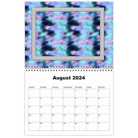 Scenic 2024 (any Year) Calendar By Deborah Aug 2024