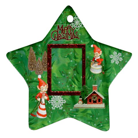 Elf Remember When Christmas Ornament 2023 2 Side By Ellan Back
