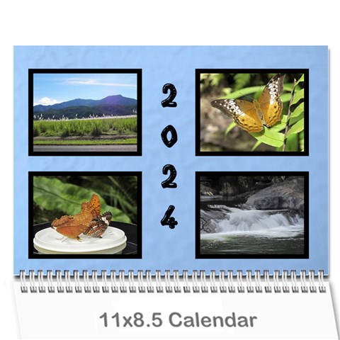 Classic 2024 Calendar (large Numbers) By Deborah Cover