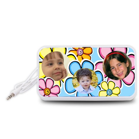 Happy Child Portable Speakers By Deborah Front