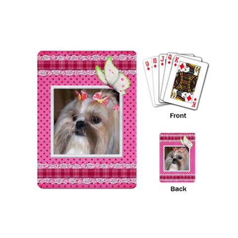 My Little Girl Mini Playing Cards By Deborah Back