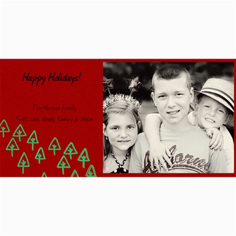 Christmas Card #2 By Lana Laflen 8 x4  Photo Card - 2