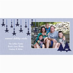 Holiday Card - 4  x 8  Photo Cards