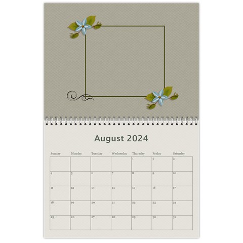 Calendar: My Family By Jennyl Aug 2024