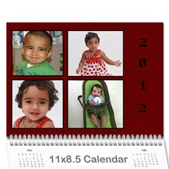 Calendar 2012 - Wall Calendar 11  x 8.5  (12-Months)