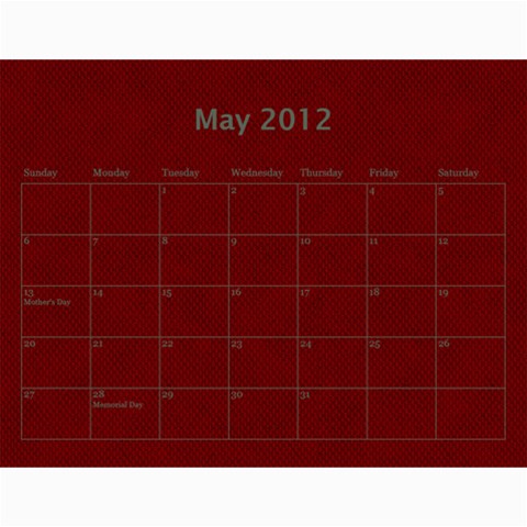 Calendar 2012 By Shal Shahani Oct 2012