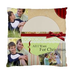 Merry Christmas  - Standard Cushion Case (Two Sides)