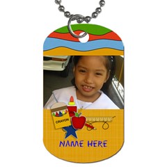 Dog Tag (Two Sides): BAck to School2