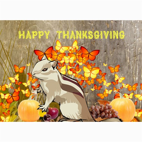 Thanksgiving Card 1 By Kim Blair 7 x5  Photo Card - 1