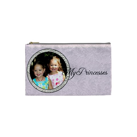Princesses Cosmetic Bag By Patricia W Front