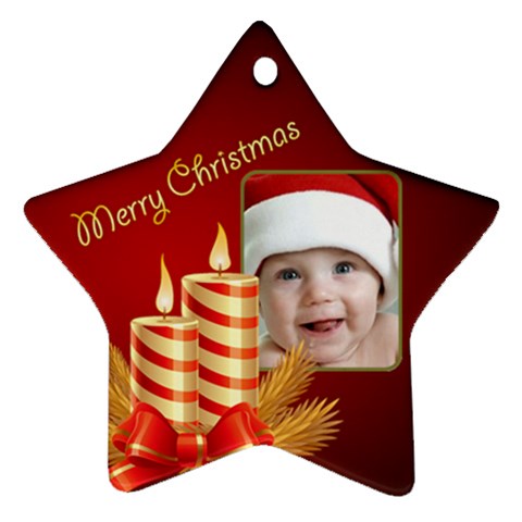 My Little Star Ornament (2 Sided) By Deborah Front