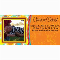 Carson David - 4  x 8  Photo Cards