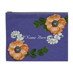 XL Cosmetic Case: Big Flowers3 - Cosmetic Bag (XL)