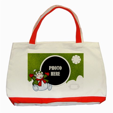 Five Little Snowmen Tote 2 By Lisa Minor Front