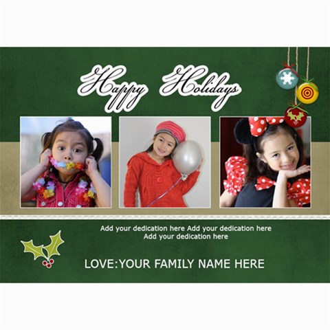 5x7 Photo Cards: Love By Jennyl 7 x5  Photo Card - 3