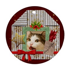 merry christmas - Ornament (Round)