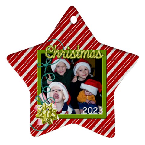 Star 2023 Ornament 1 By Martha Meier Front