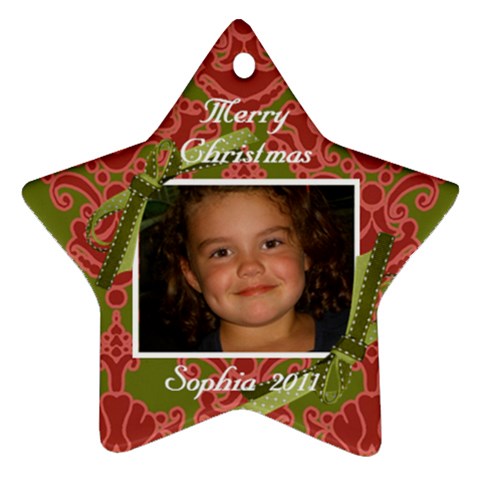 Sophia Ornament By Joshua Irvine Front