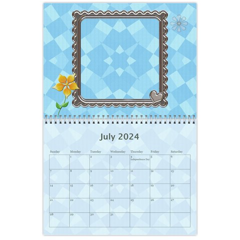 Family 12 Month Calendar By Lil Jul 2024