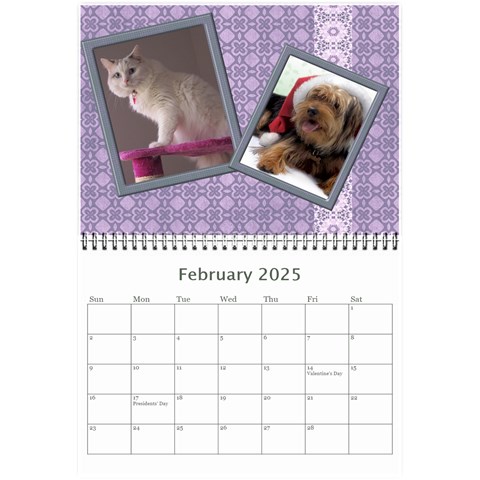 The Look Of Lace 2024 Calendar 8 5x6 By Deborah Feb 2024