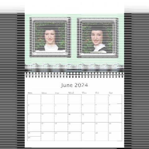 Elegant In Silver 2024 (any Year) Calendar 8 5x6 By Deborah Jun 2024