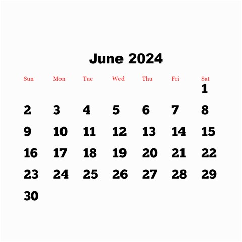 All Framed 2024 Large Numbers Calendar 8 5x6 By Deborah Dec 2024