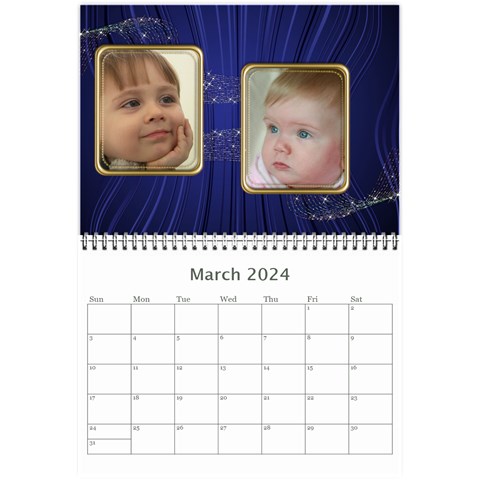 Showcase 2024 (any Year) Calendar 8 5x6 By Deborah Mar 2024