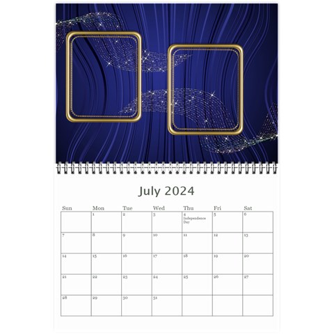 Showcase 2024 (any Year) Calendar 8 5x6 By Deborah Jul 2024