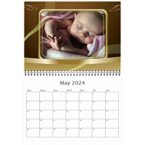 Memories 2024 (any Year) Calendar 8 5x6 By Deborah May 2024