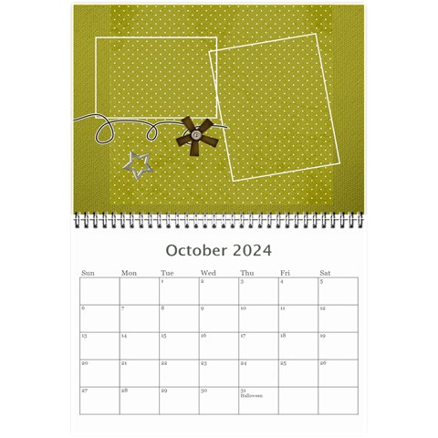 Mini Calendar For Guys By Jennyl Oct 2024