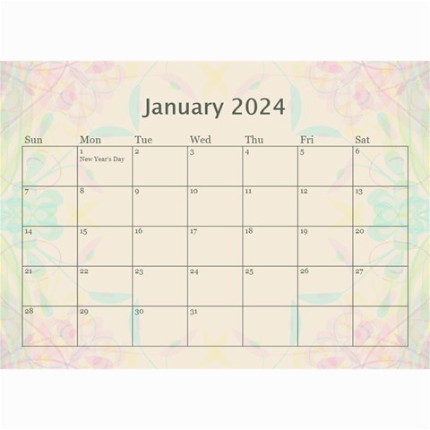 Kids 8 5x6 Mini Wall Calendar By Lil Feb 2024