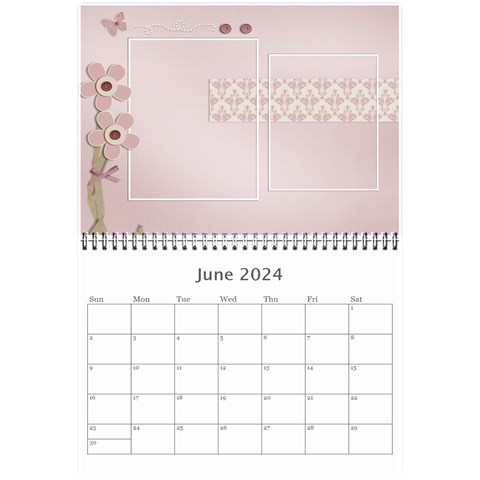 Mini Wall Calendar: Our Family By Jennyl Jun 2024