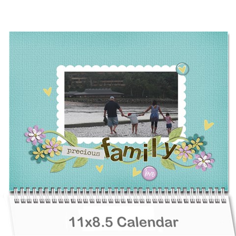 Mini Wall Calendar: Precious Family By Jennyl Cover