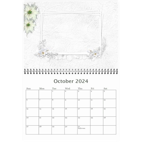 Our Wedding Or Anniversary 2024 (any Year Calendar Mini By Deborah Oct 2024