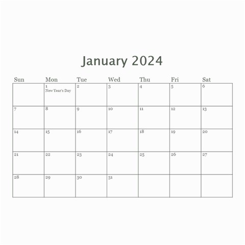 Our Wedding Or Anniversary 2024 (any Year Calendar Mini By Deborah Feb 2024