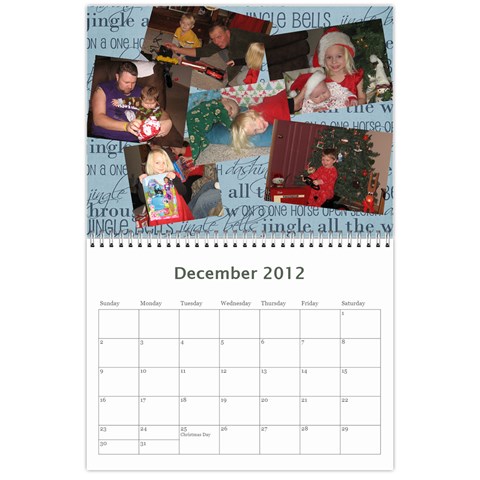 Schauff Calendar 2012 By Krista Schauff Dec 2012