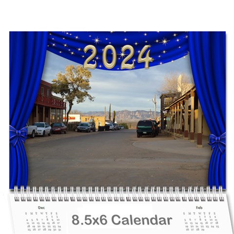 Our Production 2024  (any Year) Calendar 8 5x6 By Deborah Cover