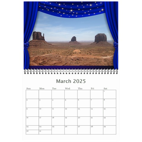 Our Production 2024  (any Year) Calendar 8 5x6 By Deborah Mar 2024