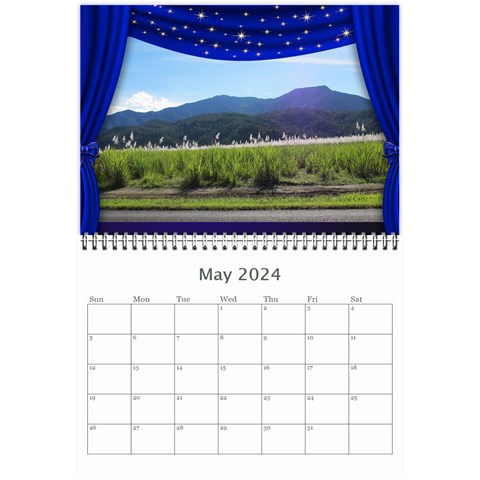 Our Production 2024  (any Year) Calendar 8 5x6 By Deborah May 2024