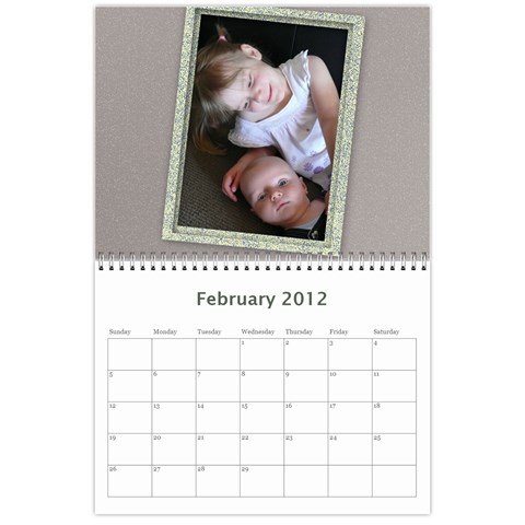 2012 Calendar By Hannah Feb 2012