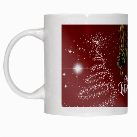 Christmas Collection White Mug By Picklestar Scraps Left