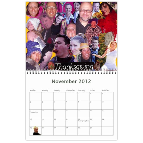 Bff Calendar 2012 By Casey Shultz Nov 2012