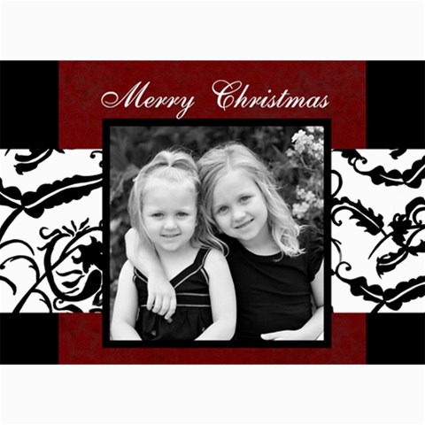 Merry Christmas  By Amanda Bunn 7 x5  Photo Card - 1