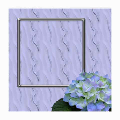 Silver Love Medium Glass Cloth (2 Sided) By Deborah Front