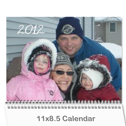 Calendar 2012 By Farron Jm Cover