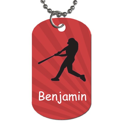 Name Dog Tag 6 By Martha Meier Front