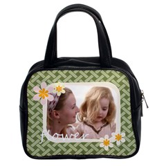 flower - Classic Handbag (Two Sides)