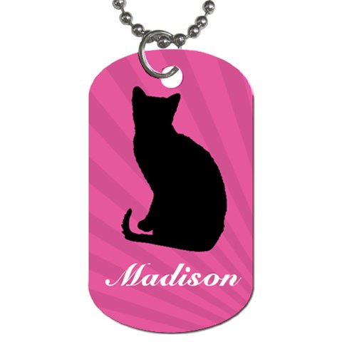 Name Dog Tag 7 By Martha Meier Front